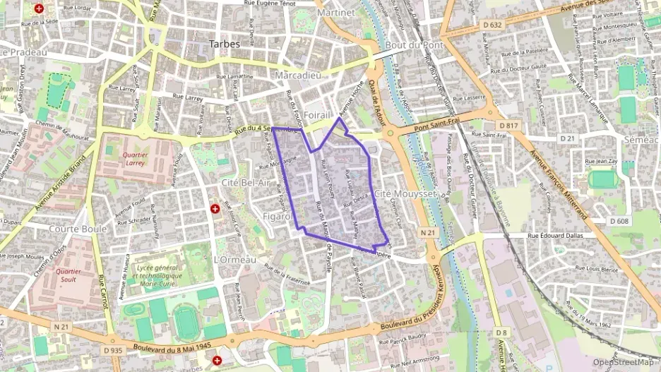 Appartement 65 m² trois pièces à vendre à Tarbes