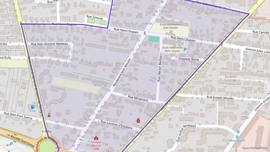 Appartement 62 m² quatre pièces à vendre à Tarbes