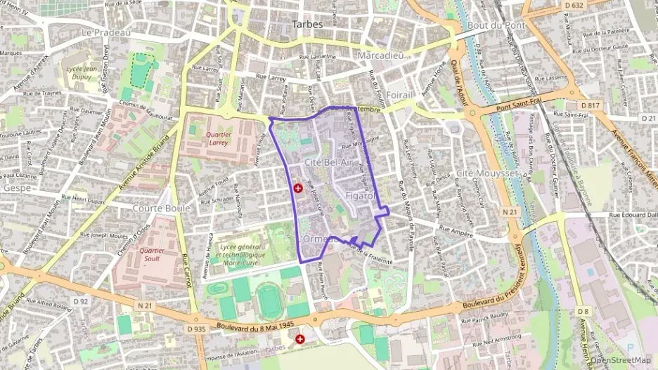 Appartement 72 m² trois pièces à vendre à Tarbes