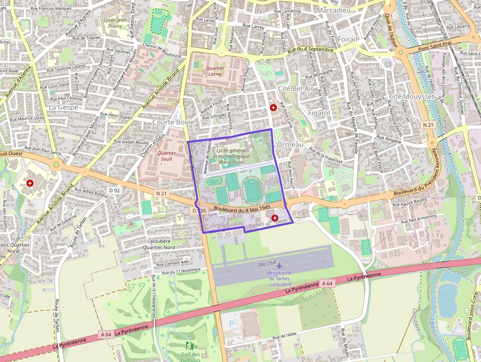 Appartement 78 m² quatre pièces à vendre à Tarbes