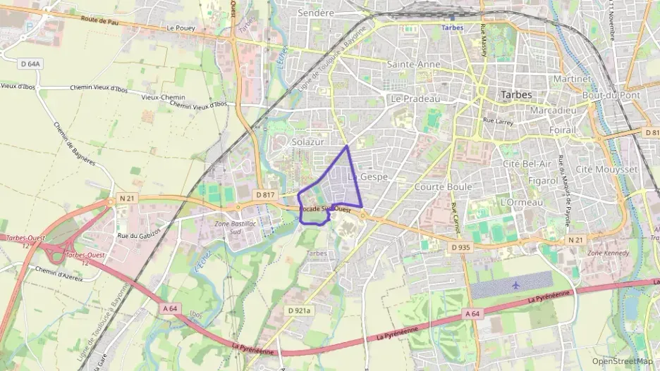 Appartement 50 m² trois pièces à vendre à Tarbes