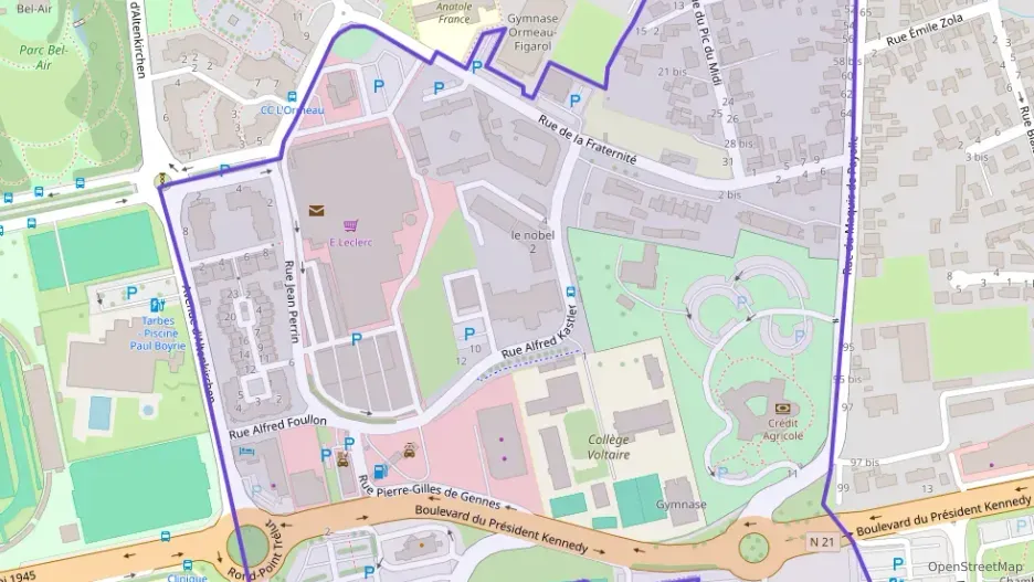 Appartement 85 m² quatre pièces à vendre à Tarbes Appartement 85 m² quatre pièces à vendre à Tarbes