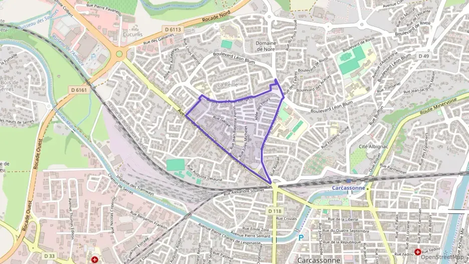 Appartement 60 m² trois pièces à vendre à Carcassonne