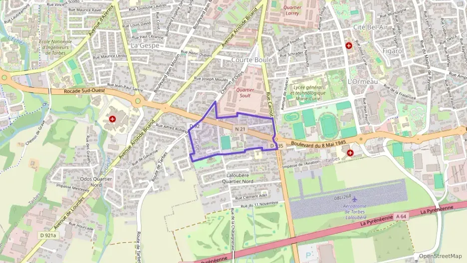Appartement 77 m² trois pièces à vendre à Tarbes