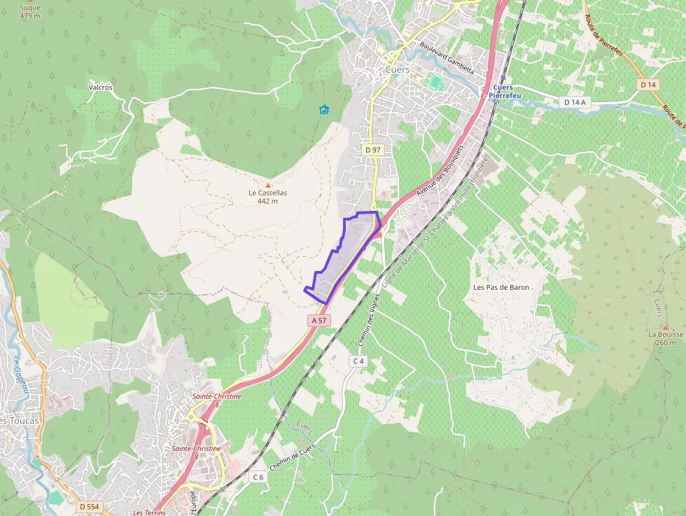 Appartement 67 m² trois pièces à vendre à Cuers