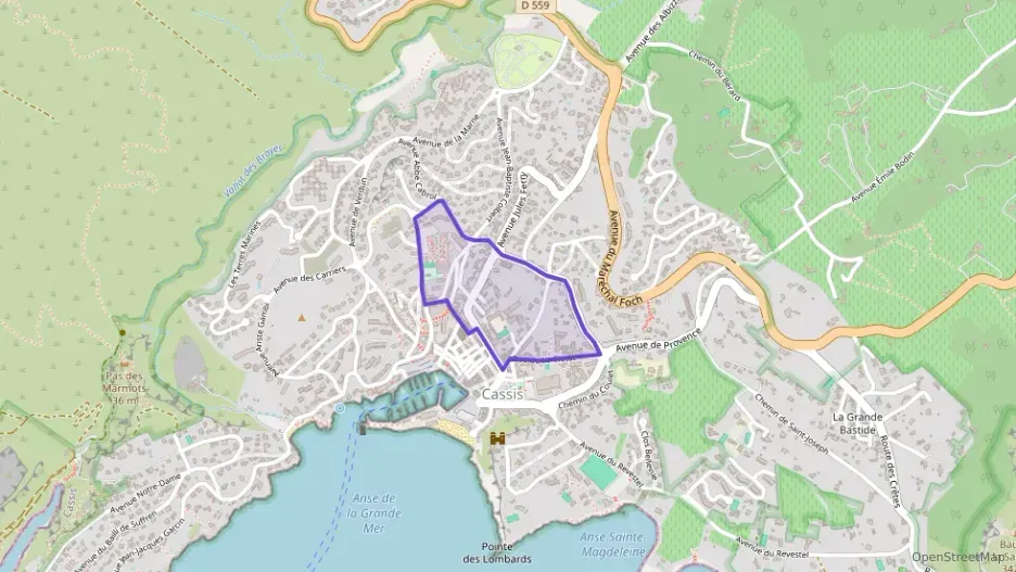 Appartement 57 m² deux pieces à vendre à Cassis