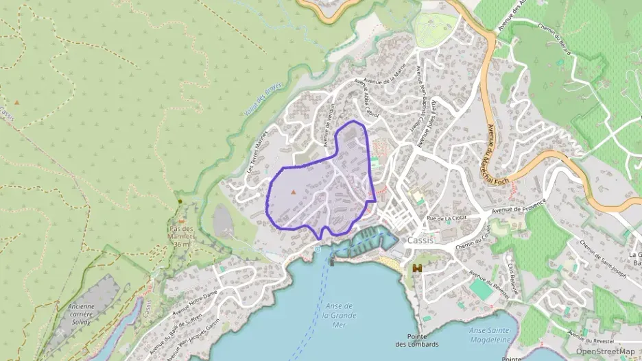Appartement 80 m² trois pièces à vendre à Cassis