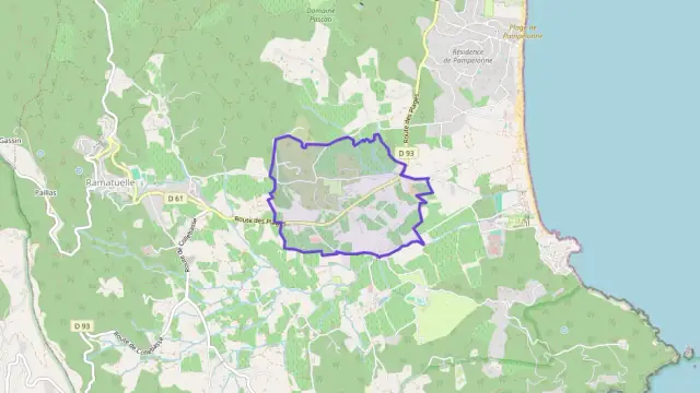 Appartement 52 m² deux pieces à vendre à Ramatuelle