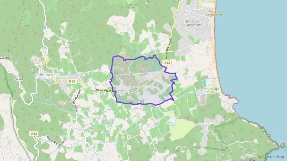 Appartement 50 m² trois pièces à vendre à Ramatuelle Appartement 50 m² trois pièces à vendre à Ramatuelle