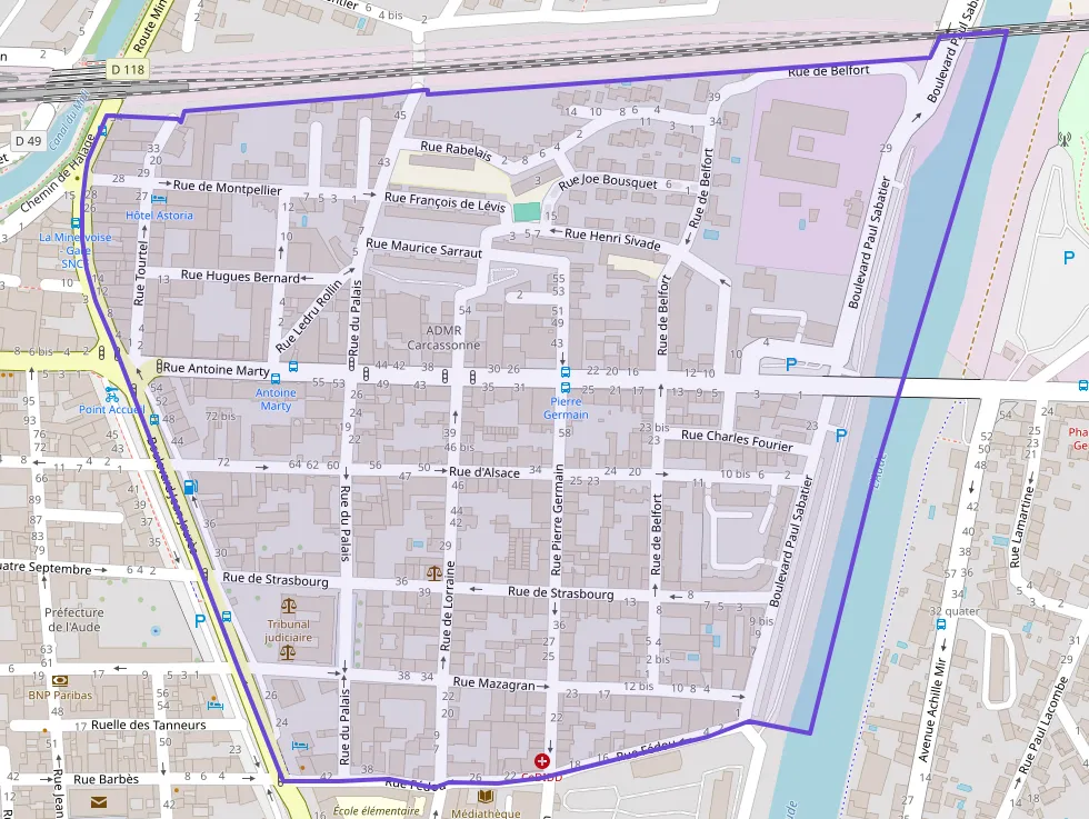 Appartement 62 m² deux pieces à vendre à Carcassonne