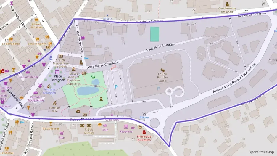 Appartement 56 m² trois pièces à vendre à Cassis