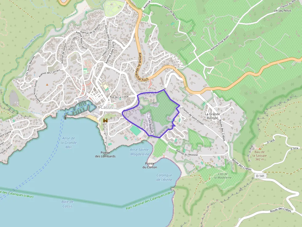 Appartement 70 m² trois pièces à vendre à Cassis