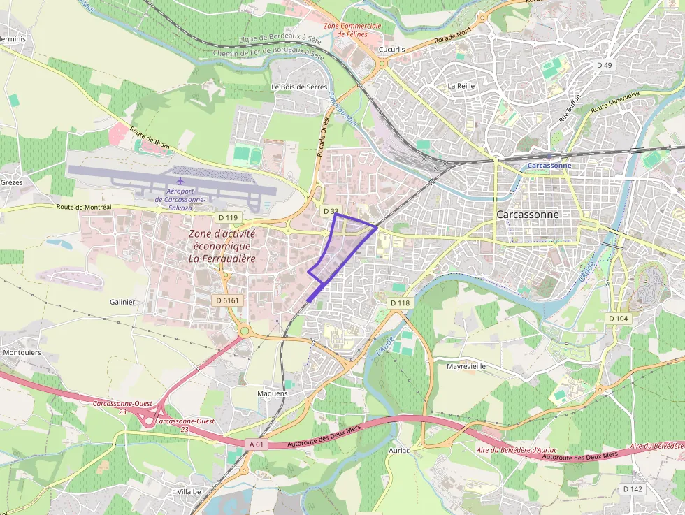 Appartement 105 m² trois pièces à vendre à Carcassonne