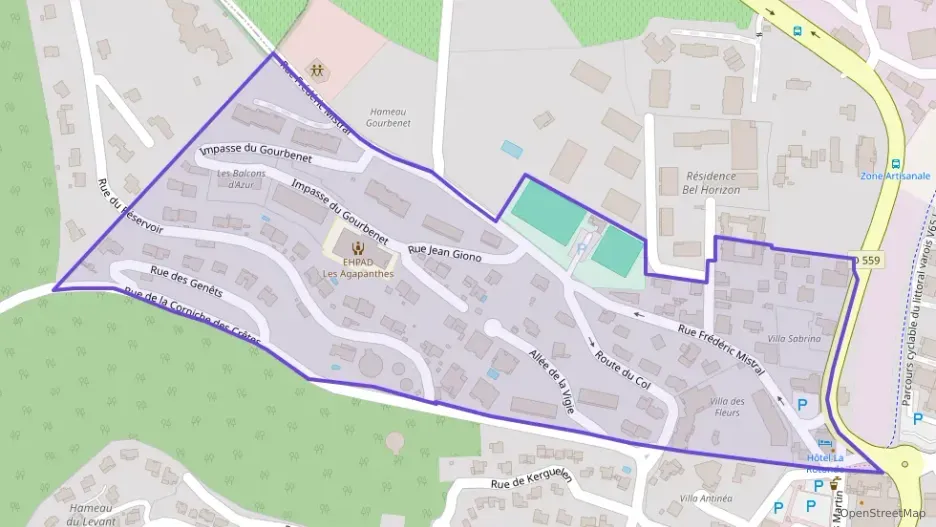 Appartement 68 m² quatre pièces à vendre à La Croix-Valmer