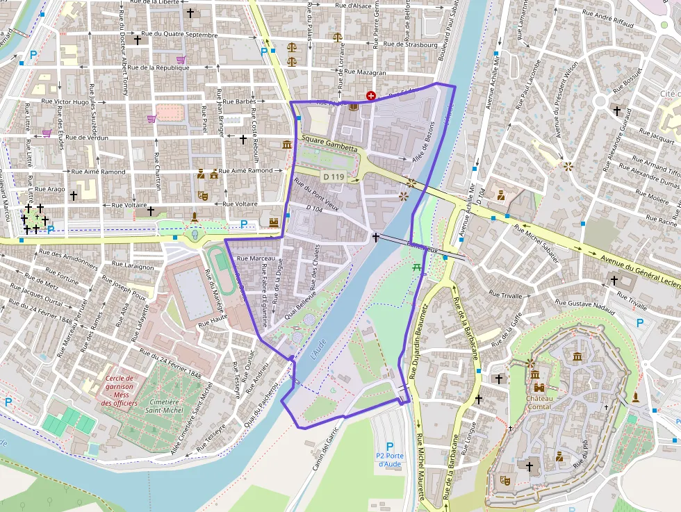 Appartement 84 m² quatre pièces à vendre à Carcassonne