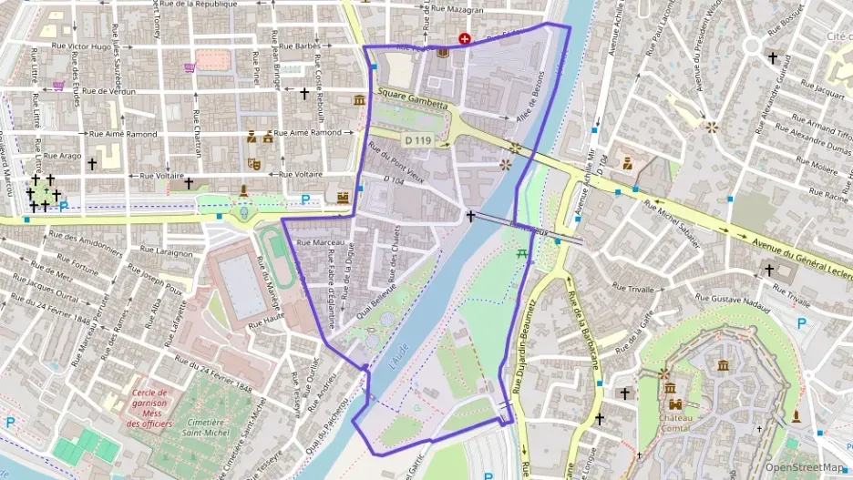 Appartement 84 m² quatre pièces à vendre à Carcassonne