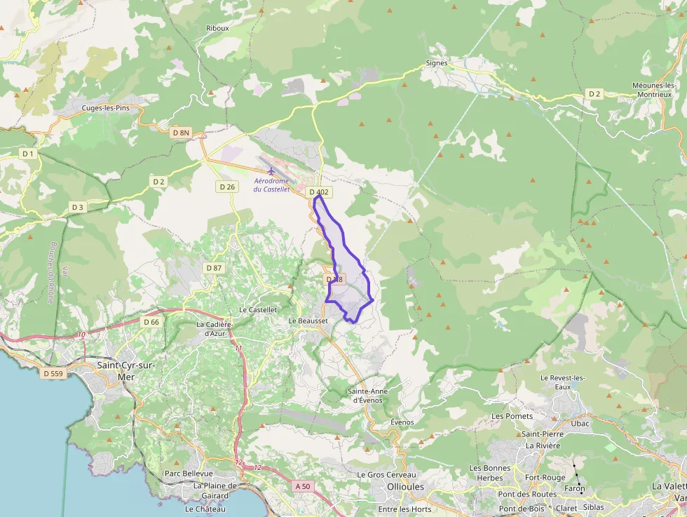 Appartement 52 m² deux pieces à vendre à Le Beausset