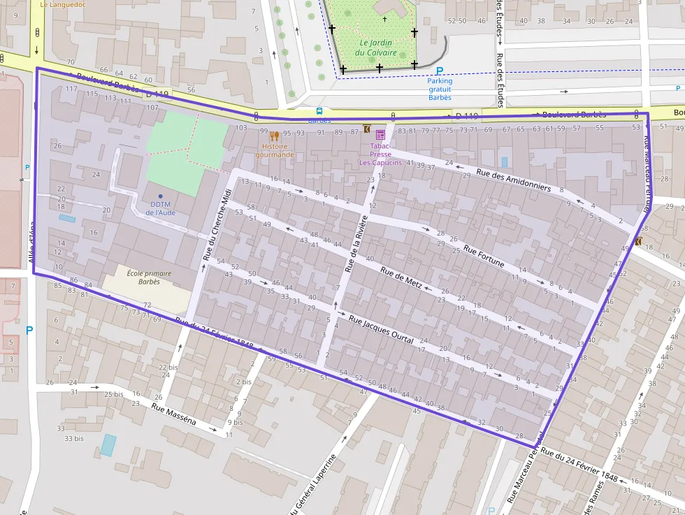 Appartement 42 m² deux pieces à vendre à Carcassonne