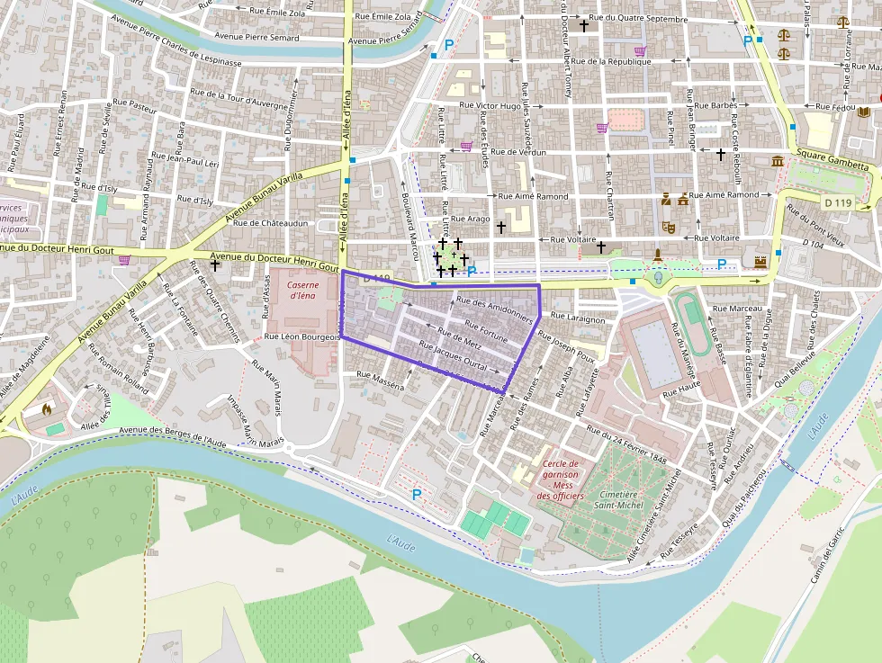 Appartement 42 m² deux pieces à vendre à Carcassonne