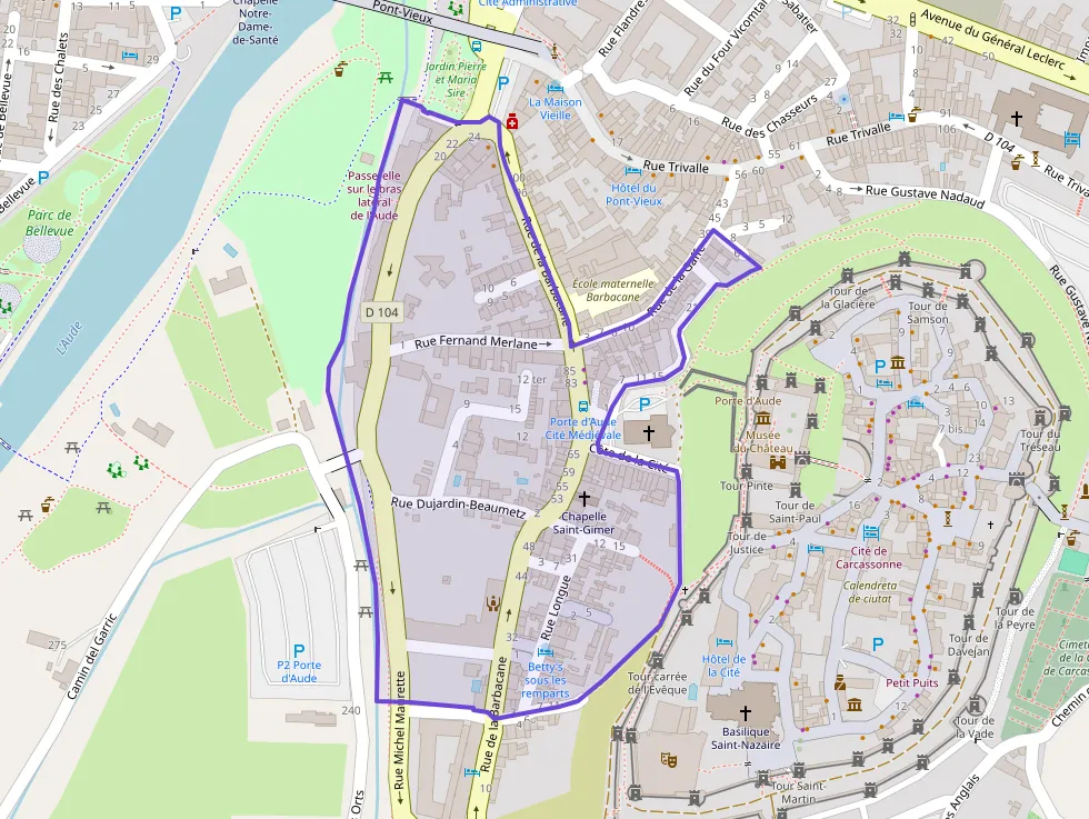 Appartement 65 m² trois pièces à vendre à Carcassonne