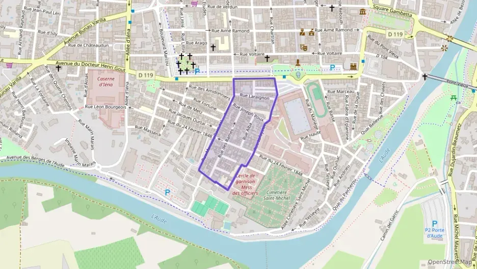 Appartement 60 m² trois pièces à vendre à Carcassonne