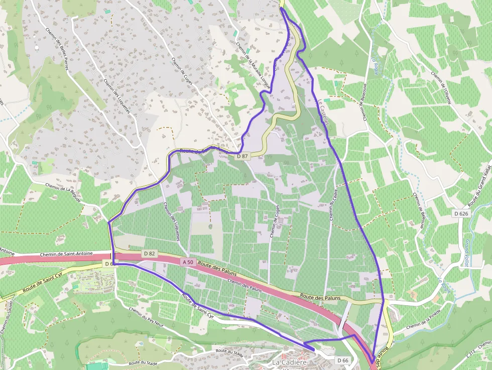 Appartement 42 m² trois pièces à vendre à La Cadière-d`Azur