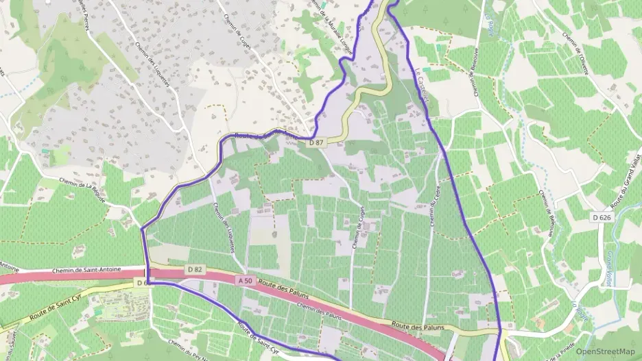 Appartement 42 m² trois pièces à vendre à La Cadière-d`Azur