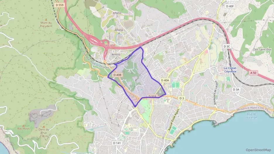 Appartement 79 m² trois pièces à vendre à La Ciotat Appartement 79 m² trois pièces à vendre à La Ciotat