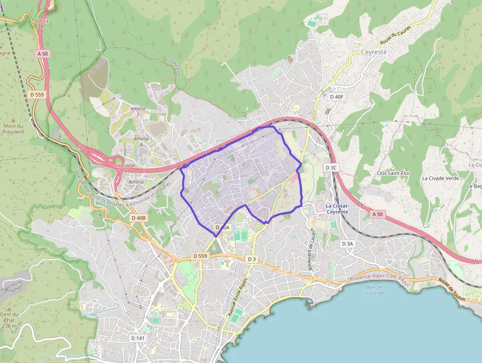 Appartement 42 m² deux pieces à vendre à La Ciotat