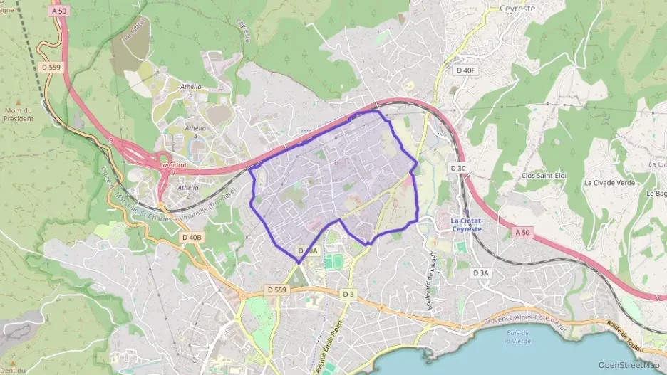 Appartement 42 m² deux pieces à vendre à La Ciotat