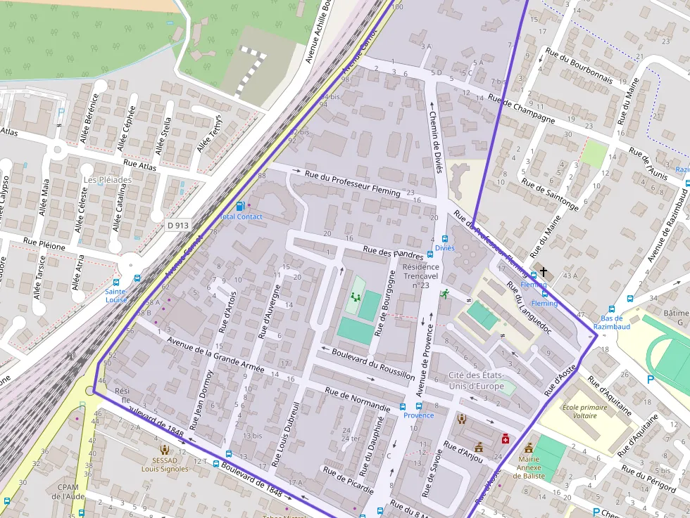 Appartement 59 m² trois pièces à vendre à Narbonne