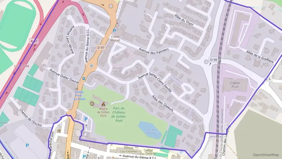 Appartement 68 m² trois pièces à vendre à Solliès-Pont