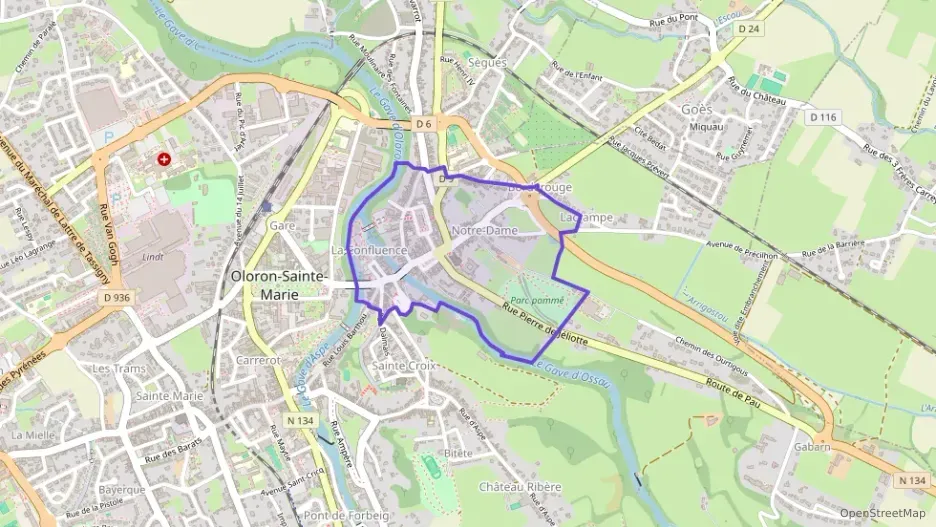 Appartement 67 m² trois pièces à vendre à Oloron-Sainte-Marie