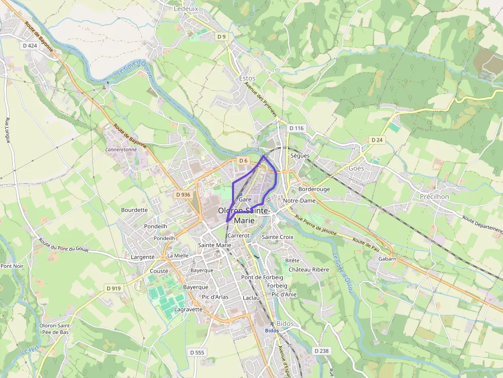 Appartement 55 m² deux pieces à vendre à Oloron-Sainte-Marie