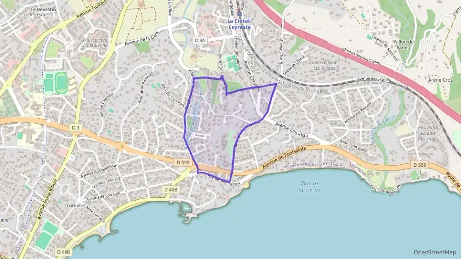 Appartement 66 m² trois pièces à vendre à La Ciotat