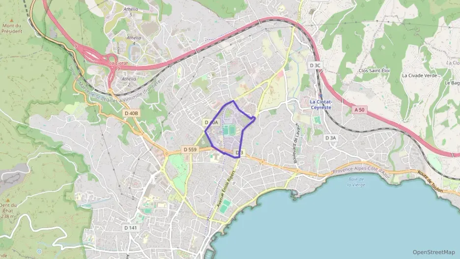 Appartement 77 m² trois pièces à vendre à La Ciotat