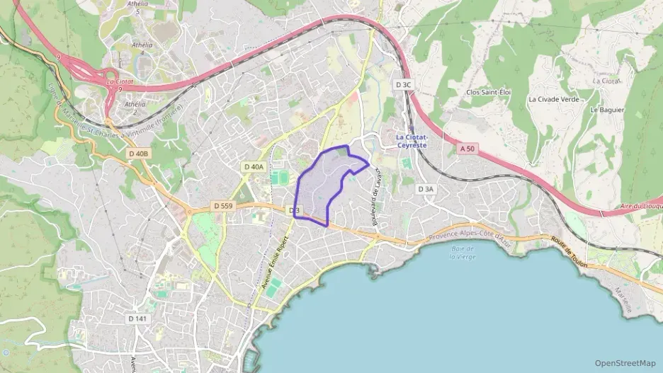 Appartement 70 m² trois pièces à vendre à La Ciotat