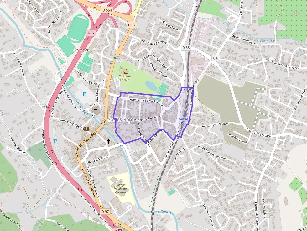 Appartement 54 m² deux pieces à vendre à Solliès-Pont