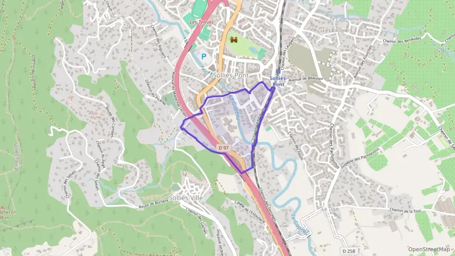 Appartement 60 m² trois pièces à vendre à Solliès-Pont