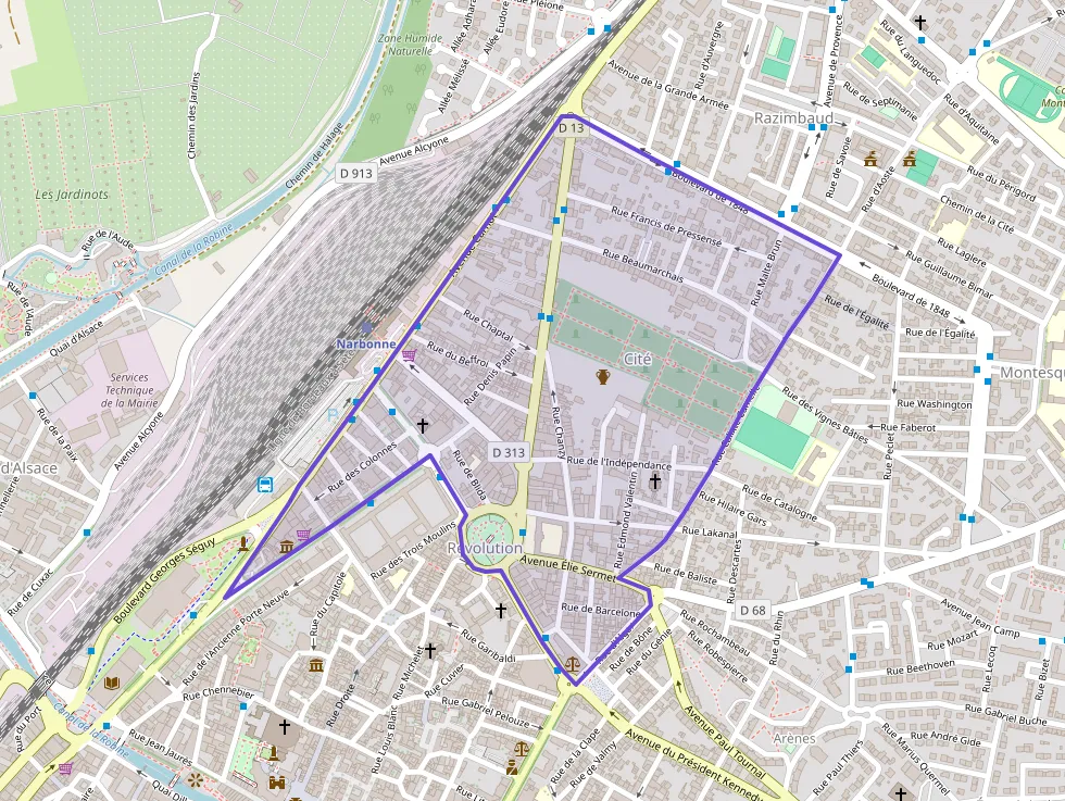 Appartement 77 m² trois pièces à vendre à Narbonne