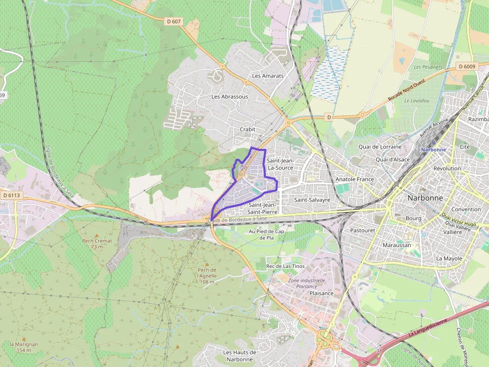 Appartement 40 m² une piece à vendre à Narbonne