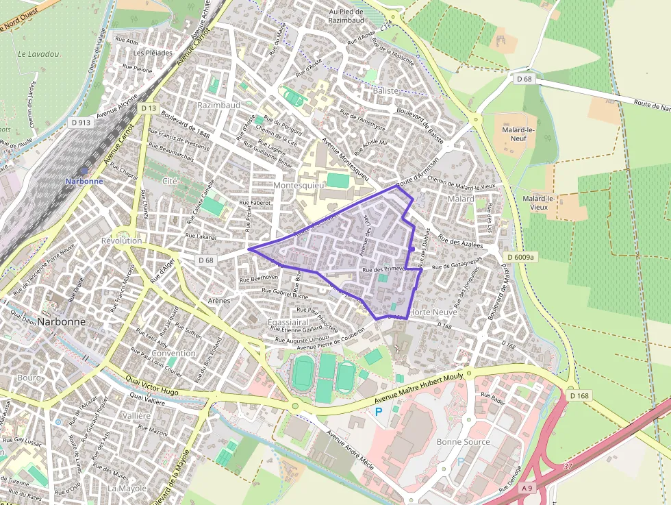 Appartement 62 m² trois pièces à vendre à Narbonne