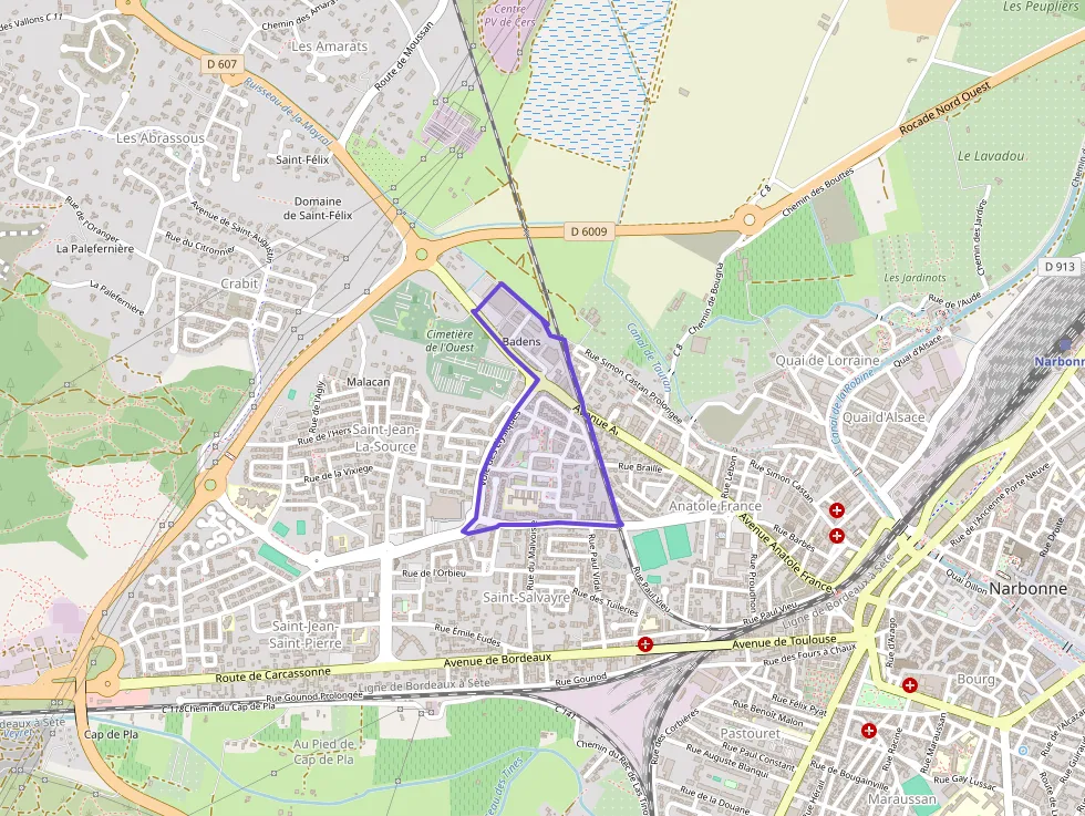 Appartement 58 m² trois pièces à vendre à Narbonne