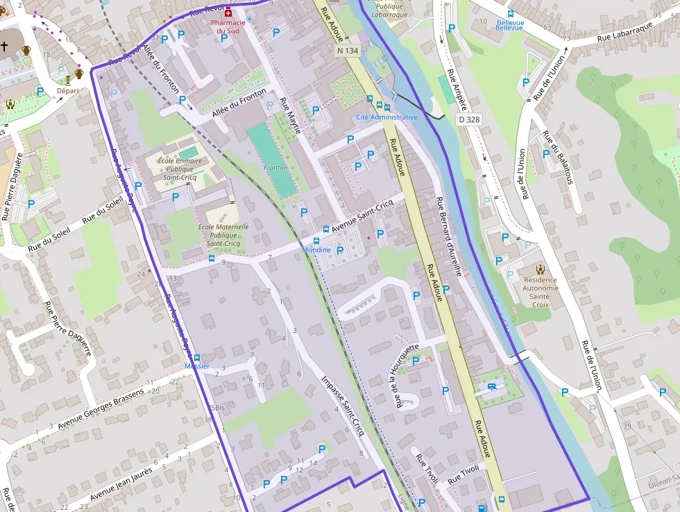 Appartement 119 m² quatre pièces à vendre à Oloron-Sainte-Marie