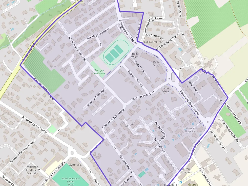 Appartement 40 m² deux pieces à vendre à Saint-Cyr-sur-Mer