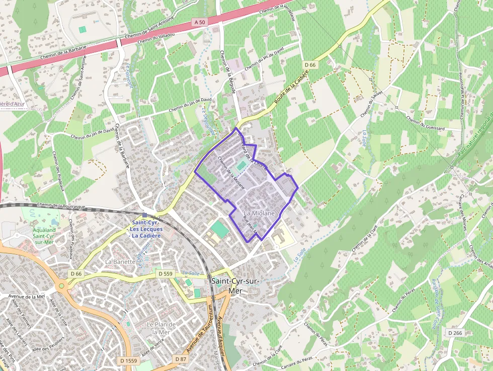 Appartement 40 m² deux pieces à vendre à Saint-Cyr-sur-Mer