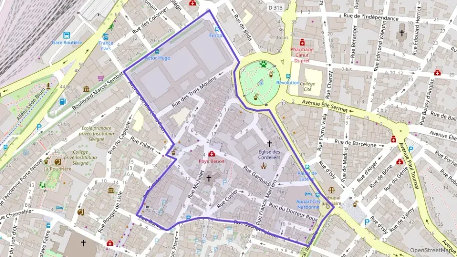 Appartement 35 m² deux pieces à vendre à Narbonne