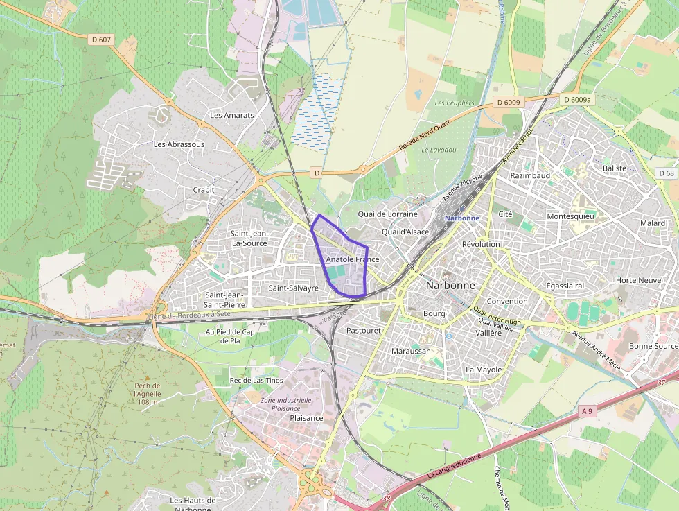 Appartement 46 m² une piece à vendre à Narbonne