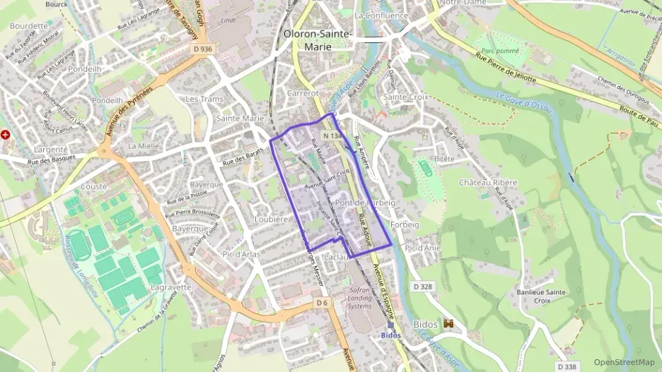 Appartement 102 m² quatre pièces à vendre à Oloron-Sainte-Marie