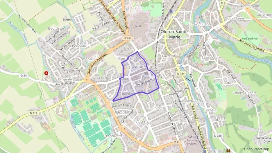 Appartement 115 m² quatre pièces à vendre à Oloron-Sainte-Marie